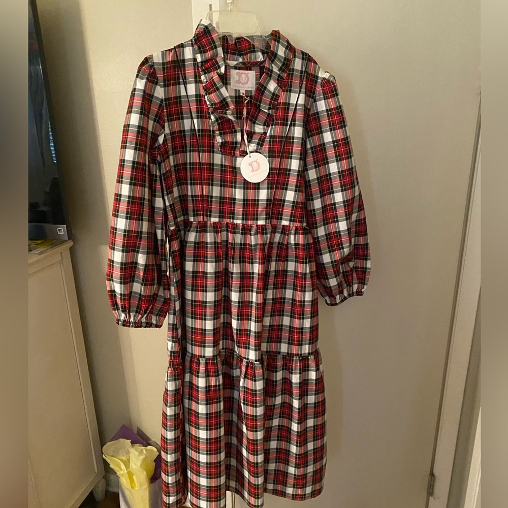 Victoria Dunn Tartan Dress